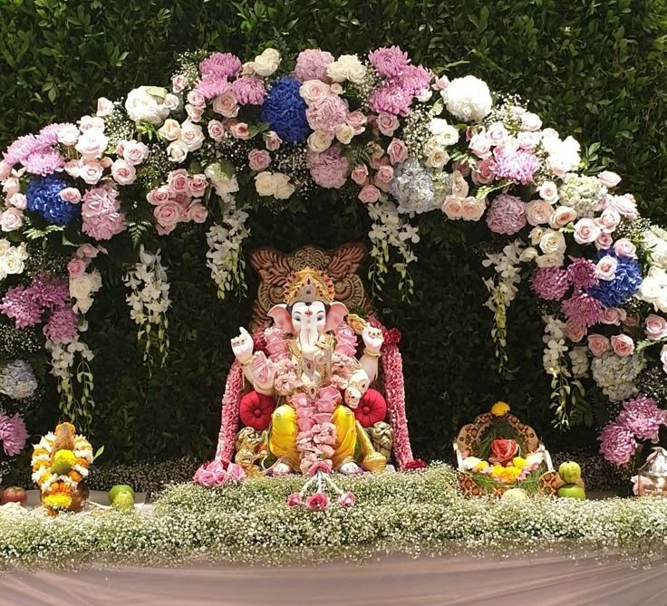 festival floral arrangement